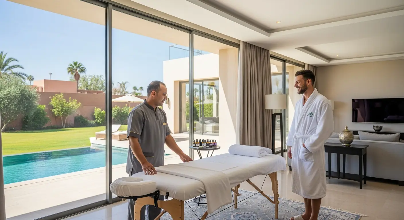 At-Home Deep Tissue Massage in Marrakech: Muscle Recovery & Sports Therapy