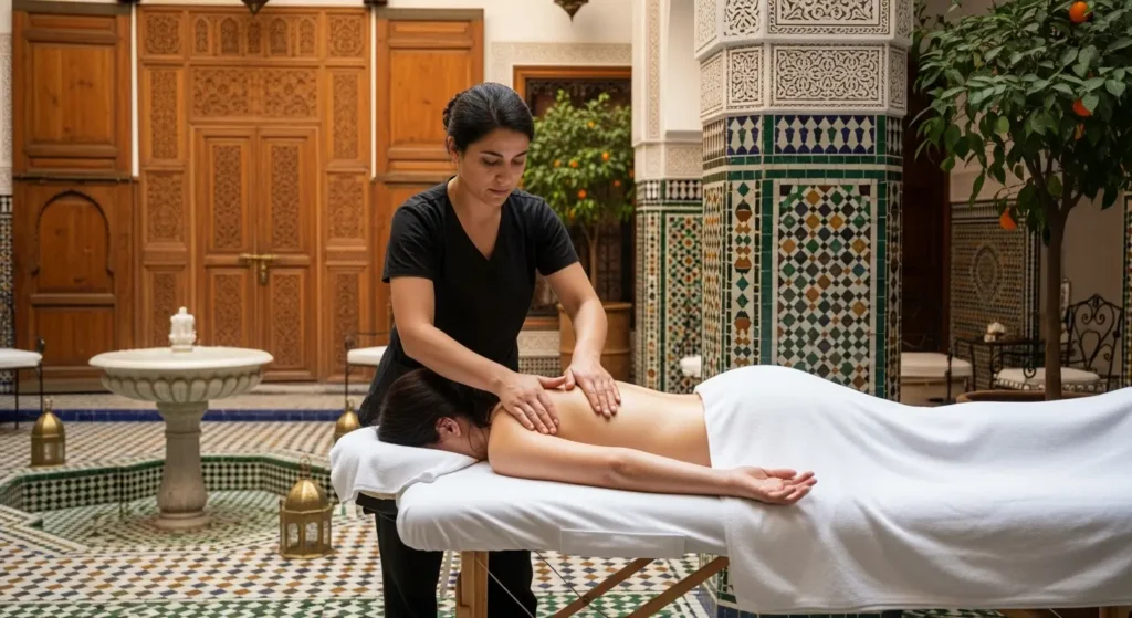 Massage Riad Médina Marrakech | Spa Privé Premium 7j/7