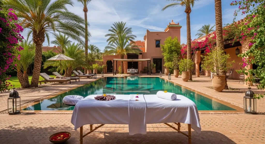 Massage Palmeraie Marrakech | Spa Domicile & Villa 7j/7