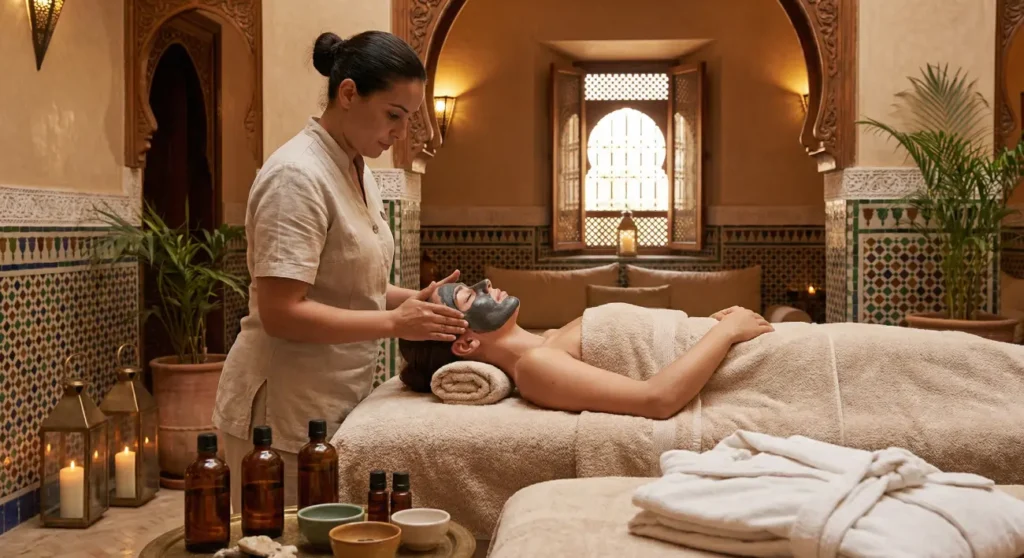 Soin du Visage à Domicile Marrakech | Esthétique Premium